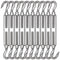 TooTaci 10PCS M10 Turnbuckle 304 Stainless Steel Turnbuckle Hook and Hook, Heavy Duty M6 M8 M10 Tensioner Adjustable Shade Sail Hardware for Cables Wire 3/16" 1/4" 5/16" /3/8", Trampoline, Tent, Tarps