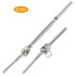 6 Set Cable Railing Kits -Jaw Swage Stud Turnbuckle, Fork Terminal Lag Screw Eye, Fit 1/8" Stainless Steel Wire Rope Cable Deck Railing T316 Stainless Steel
