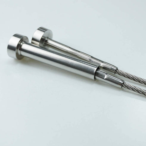 24 Pcs T316 Marine Grade 1/8" Invisible Turnbuckle Cable Railing Hardware Kit