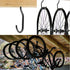TooTaci Bike Hooks,10 Pack Heavy Duty Bicycle Storage Hooks Set,Screw-in Utility Storage Hangers Shed Garage Garden Hook Plastic Coated for Wall Mount/Ceiling for Mountain/Road Bikes