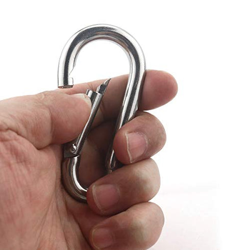 TooTaci Suspension Ceiling Hooks Hammock Swing Hook, Boxing Punch Bag Ceiling Hook with Expansion Bolts, 304 Stainless Steel (set3)