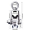 TooTaci Crane Pulley Block Lifting Crane Swivel Hook Hanging Wire Towing Wheel V Type 304 Stainless Steel Duplex Bearing Super Silent Detachable 360 Degree Rotation Heavy Duty Traction Wheel