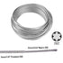 100ft 1/8" Garden Wire Rope Steel Cable Railing Kits A30